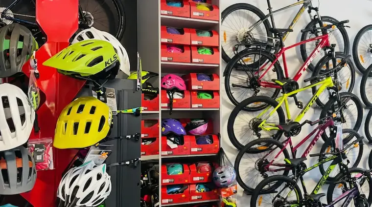 Akcesoria rowerowe w sklepie Brylant Tuchów — kaski, oświetlenie, odzież, narzędzia i części dla klientów z Tuchowa i Tarnowa